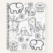 Spiraal Notitieboek Kleurstoffen (Voorkant)