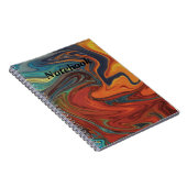 spiraal Notitieboek met uw persoonlijke persoonli (Rechterzijde)