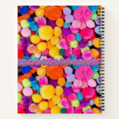 Spiraal Notitieboek Pom Poms (Achterkant)