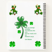 Spiraal Notitieboek St. Patrick's Day (Achterkant)