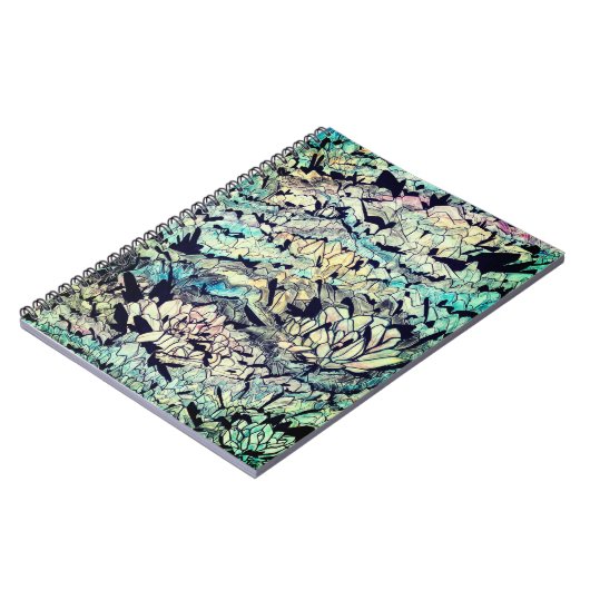 Spiraal Notitieboek van Lotus Flow (Linkerzijde)