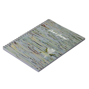 Spiraal Notitieboek van waterlily Pond Lake Flower