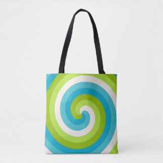 spiraal van de tropische twist draagtas