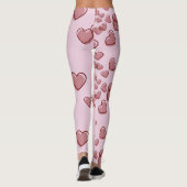 Spiraal van het hart leggings (Achterkant)
