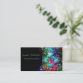 Spiraal Visitekaartje van glas 5 (Staand voorkant)