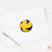 Spiraal Volleybal Stickers (Envelop)