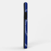 Spiraalafbeelding voor Pi op Navy Blue Case-Mate iPhone Case (Achterkant/rechts)