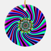 Spiraaldans Keramisch Ornament (Achterkant)