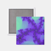 Spiraalgolven Fractal Magnet Magneet (Voorkant / Achterkant)