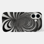 spiraallijnkunst Case-Mate iPhone case (Achterkant (horizontaal))