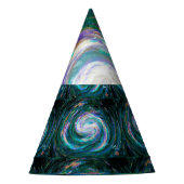 Spiraalmelkweg in de ruimte feesthoedjes (Voorkant)