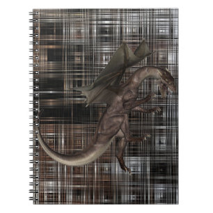 Spiraalnotitieboek van draak notitieboek