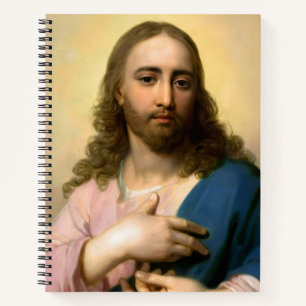 Spiraalnotitieboek van Jezus Christus Notitieboek