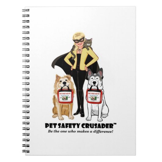 Spiraalschrift voor Dierenbescherming Notitieboek (Voorkant)