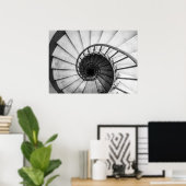 spiraaltrap poster (Thuiskantoor)