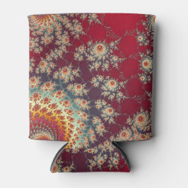 Spiraalvormig bloempatroon blikjeskoeler