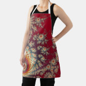 Spiraalvormig bloempatroon schort (Insitu)