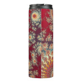 Spiraalvormig bloempatroon thermosbeker (Achterkant)