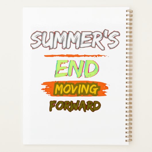 spiraalvormig notitieboek (Achterkant)