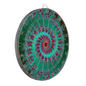 Spiraalvormige Fractal Dart Board Dartbord (Voorkant Links)