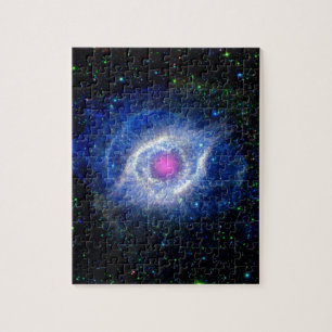 Spiraalvormige Nevel Ultraviolet Oog van God Ruimt Legpuzzel