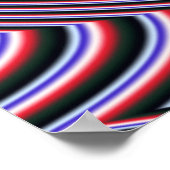 Spiral afdrukken poster (Hoek)