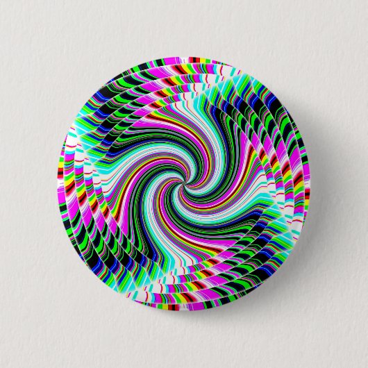 Spiral Art Ronde Button 5,7 Cm (Voorkant)