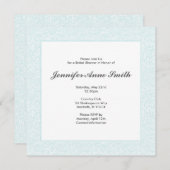 Spiral Bridal Shower Kaart (Voorkant / Achterkant)