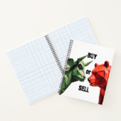 Spiral Bull vs Bear Market Lutte Carnet (Intérieur)