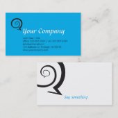 Spiral Chat Visitekaartje (Voorkant / Achterkant)