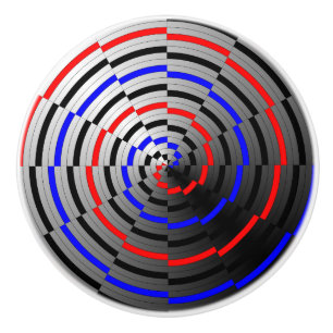 Spiral Cone van Kenneth Yoncich Keramische Knop