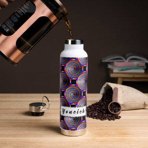 Spiral Cone van Kenneth Yoncich Waterfles