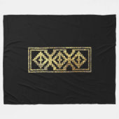 Spiral Design Pattern Talking Canyons, New Mexico Fleece Deken (Voorkant (Horizontaal))