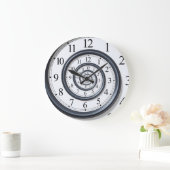 Spiral Droste Clock Wall klok (Huis)