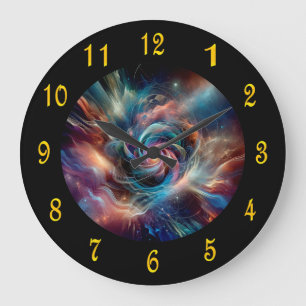 Spiral Fire Vortex ~ Time Portal ~Time Machine ~ ~ Grote Klok