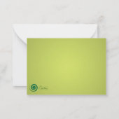 Spiral Force Notitiekaartje (Achterkant)