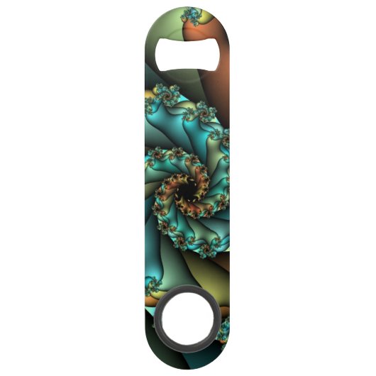 Spiral Fractal Bottle Opener Speed Flessenopener (Voorkant)