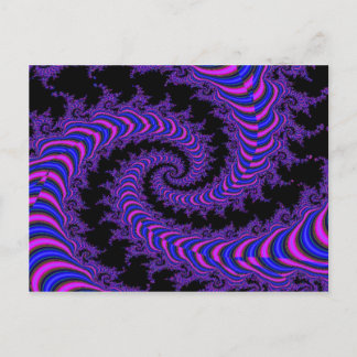 Spiral-fractal Briefkaart