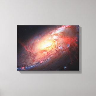Spiral Galaxy Andromeda Milky Way Universe Stars Canvas Afdruk