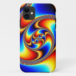 Spiral Galaxy - Fractal Art iPhone 11 Hoesje