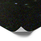 Spiral Galaxy in het Hubble Ultra Deep Field Poster (Hoek)