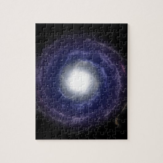 Spiral Galaxy Legpuzzel (Verticaal)