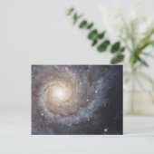 Spiral Galaxy M74 Briefkaart (Staand voorkant)
