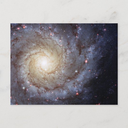 Spiral Galaxy M74 (Hubble) Briefkaart (Voorkant)