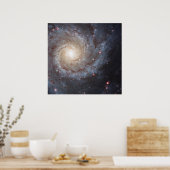 Spiral Galaxy M74 Poster (Keuken)