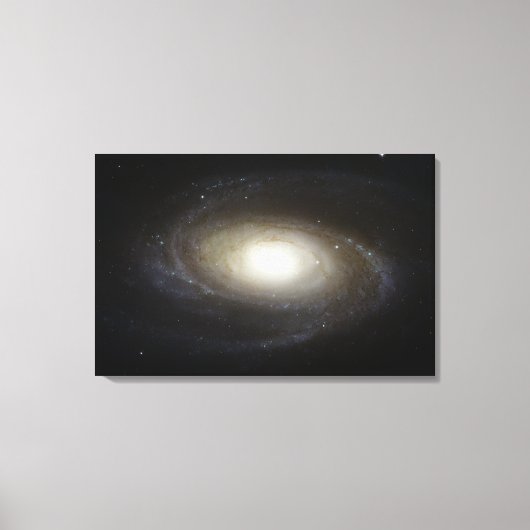 Spiral Galaxy M81 Canvas Afdruk (Voorkant)