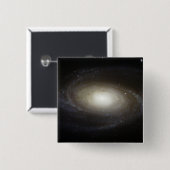 Spiral Galaxy M81 Vierkante Button 5,1 Cm (Voorkant /achterkant)