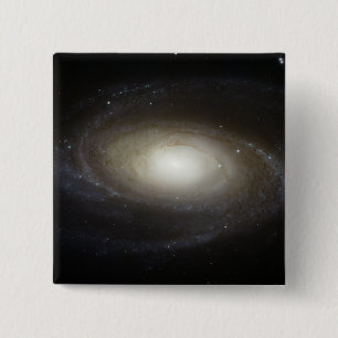 Spiral Galaxy M81 Vierkante Button 5,1 Cm