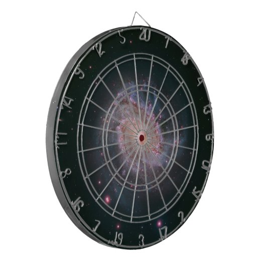 Spiral Galaxy M83 (NASA) Dartbord (Voorkant Links)