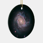 Spiral Galaxy M83 (NASA) Keramisch Ornament (Rechts)